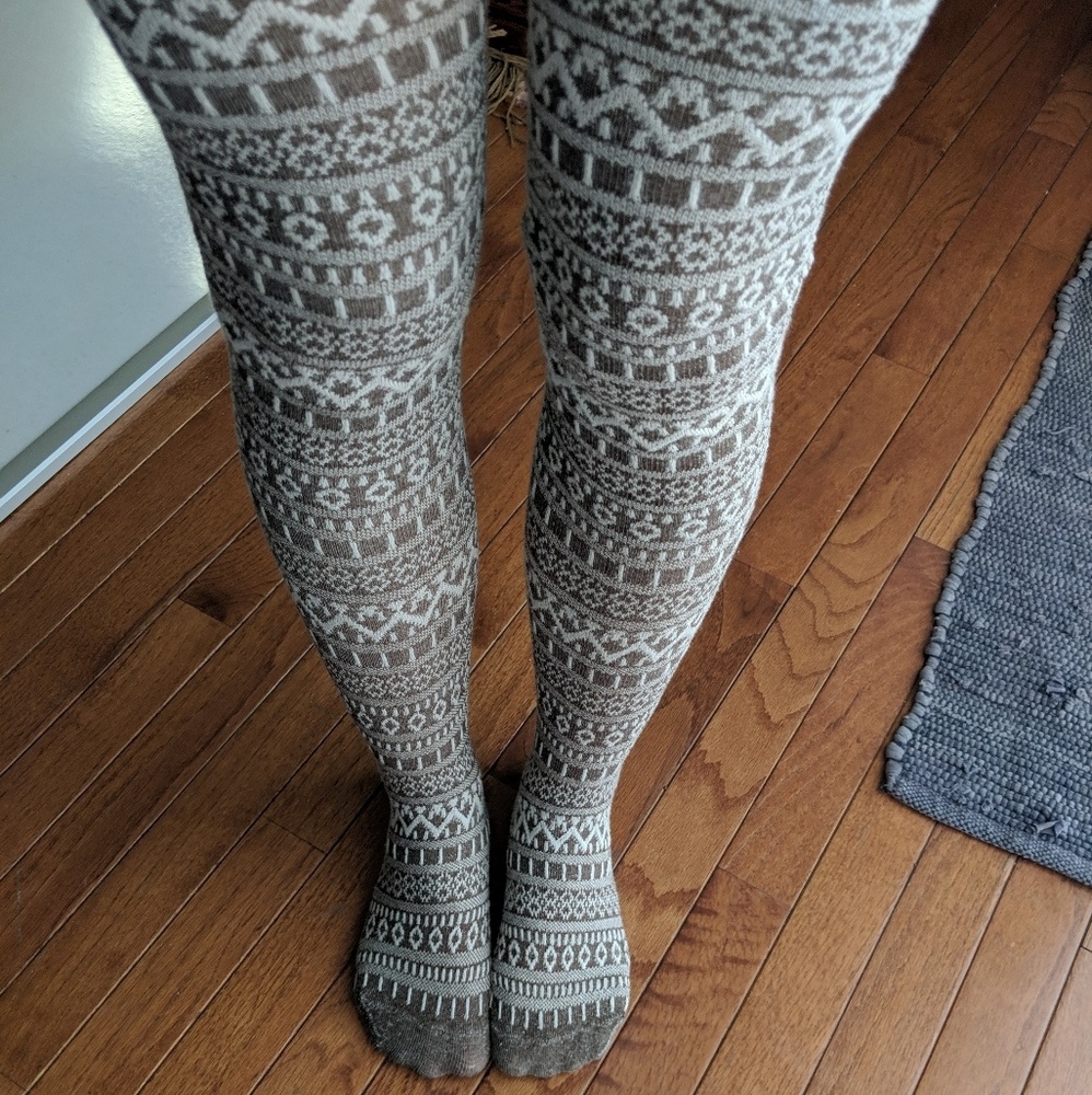 Knit stockings